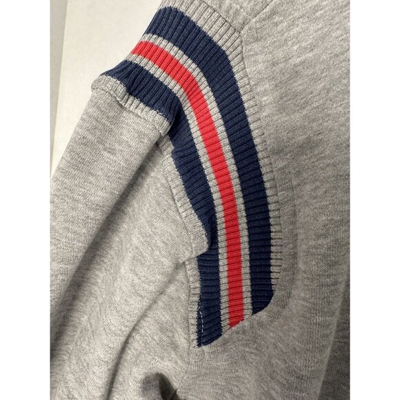 Y2K RED SOX  FULL ZIP HOODIE MAN L/G GENUINE MERCHANDISE G111 SPORTS GRAY SEWN - Picture 11 of 16